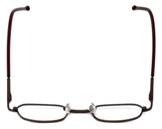 FlexPlus Collection Designer Eyeglasses Model 98 in Brown 43mm :: Rx Single Vision