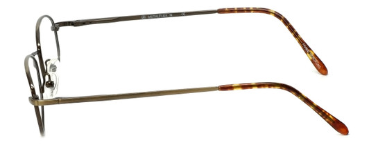 MetalFlex Designer Eyeglasses Model N in Ant-Gold 49mm :: Rx Single Vision