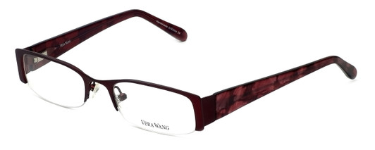 Vera Wang Designer Eyeglasses V045 in Berry 48mm :: Rx Single Vision