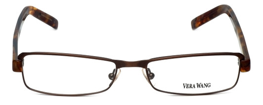 Vera Wang Designer Eyeglasses V085 in Brown 52mm :: Rx Single Vision