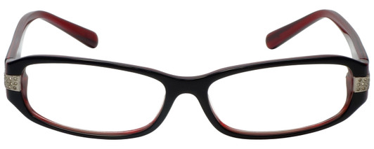 Calabria Designer Eyeglasses 847 Red :: Progressive