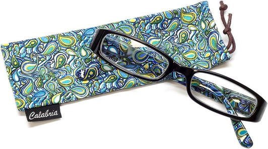 Calabria 735 Authentic Designer Reading Glasses w/ Case 48 Color & Power Choices Calabria 735 Authentic Designer Reading Glasses w/ Case 48 Color & Power Choices