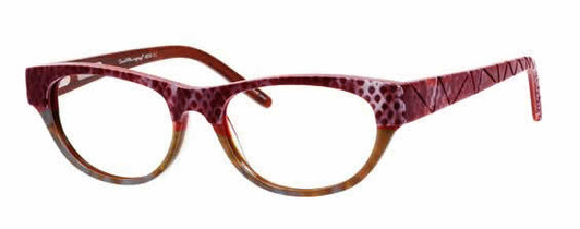 Ernest Hemingway Authentic Eyeglass Collection 4654 52 mm in Rose Red Pink Snake