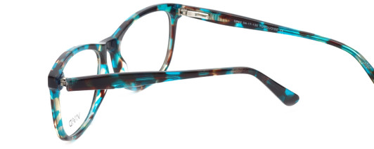 Calabria Splash SP62 Designer Eyeglasses in Turquoise :: Progressive
