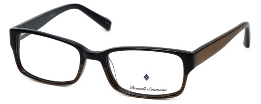Argyleculture Designer Eyeglasses Hendrix in Black-Brown :: Progressive