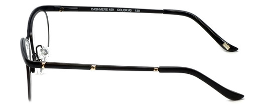 Silver Dollar Designer Eyeglasses Cashmere 459 in Caviar 52mm :: Progressive
