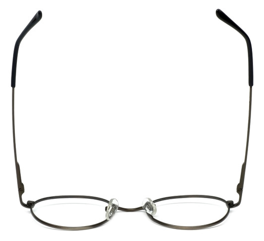 MetalFlex Designer Eyeglasses Model M in Ant-Pewter 48mm :: Progressive