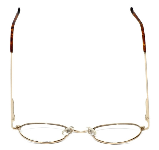 MetalFlex Designer Eyeglasses Model M in Gold-Demi-Amber 46mm :: Progressive