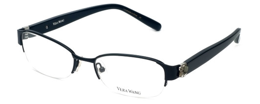 Vera Wang Designer Eyeglasses V078 in Black 50mm :: Progressive