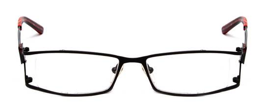 Calabria Designer Eyeglasses 813 Red :: Rx Bi-Focal