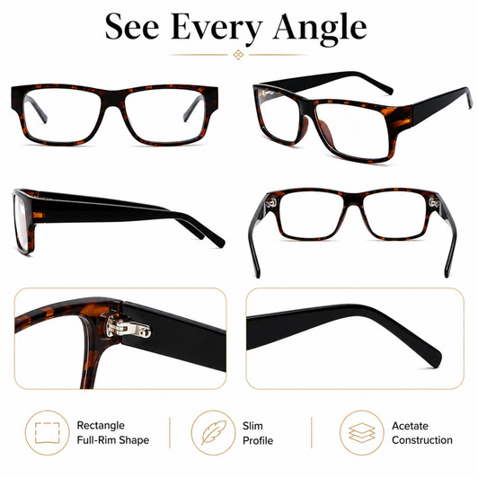 Soho Designer Eyeglasses 1002 in Demi Black :: Rx Bi-Focal