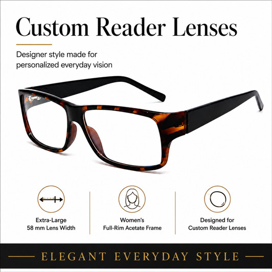 Soho Designer Eyeglasses 1002 in Demi Black :: Rx Bi-Focal