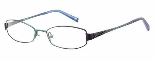 Converse Designer Eyeglasses Bedlam in Purple & Blue :: Rx Bi-Focal