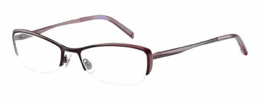 Jones NY Designer Eyeglasses J441 in Purple :: Rx Bi-Focal