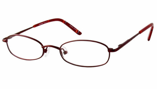Seventeen Designer Eyeglasses 5305 in Burgundy :: Rx Bi-Focal