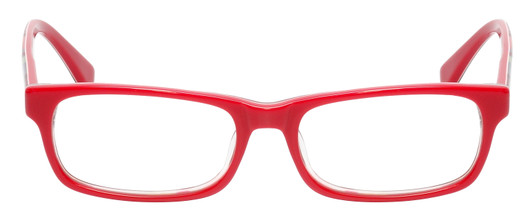 Calabria 857 Designer Eyeglasses in Red :: Progressive