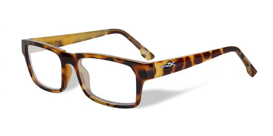 Wiley-X Profile Optical Eyeglass Collection in Gloss-Demi-Brown (WSPRF04) :: Rx Bi-Focal