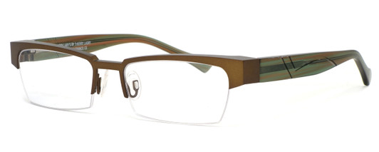 Harry Lary's French Optical Eyewear Idoly in Gold Green (456)