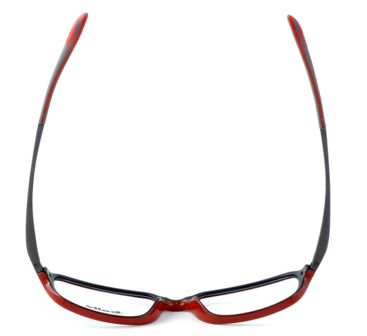 Bollé Neuilly Designer Eyeglasses in Opaque Red w/ Dark Gun :: Rx Bi-Focal