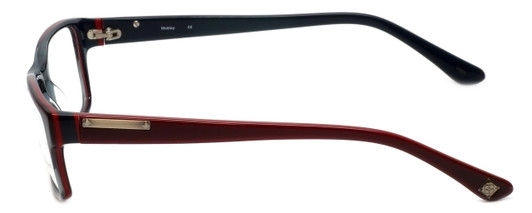Argyleculture Designer Eyeglasses Mobley in Grey-Red :: Rx Bi-Focal