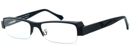 Harry Lary's French Optical Eyewear Royalty in Black (101)