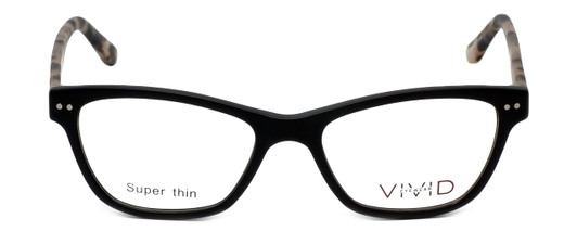 Calabria Viv Designer Eyeglasses 867 in Matte-Black-Demi :: Rx Bi-Focal