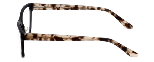 Calabria Viv Designer Eyeglasses 867 in Matte-Black-Demi :: Rx Bi-Focal