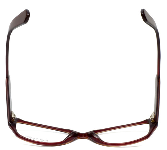 Paul Smith Designer Eyeglasses PS297-SYGA in Brown Stripe Burgundy 52mm :: Rx Bi-Focal