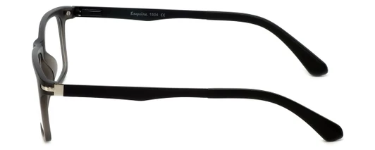 Esquire Designer Eyeglasses EQ1504 in Matte-Grey-Smoke 53mm :: Rx Bi-Focal