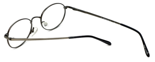 MetalFlex Designer Eyeglasses Model M in Ant-Pewter 48mm :: Rx Bi-Focal