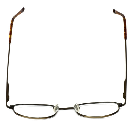 MetalFlex Designer Eyeglasses Model N in Ant-Gold 49mm :: Rx Bi-Focal
