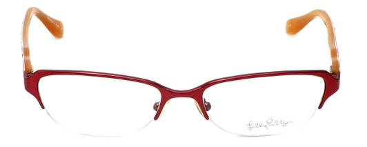 Lilly Pulitzer Designer Eyeglasses Jade in Berry 52mm :: Rx Single Vision