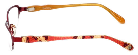 Lilly Pulitzer Designer Eyeglasses Jade in Berry 52mm :: Rx Single Vision