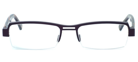 Harry Lary's French Optical Eyewear Trophy in Purple Brown (498)