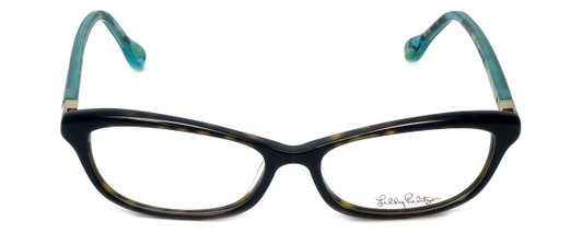 Lilly Pulitzer Designer Eyeglasses Adelson in Tortoise 53mm :: Progressive