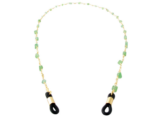 Eyeglass Necklace in Gold by Calabria SJ-0739