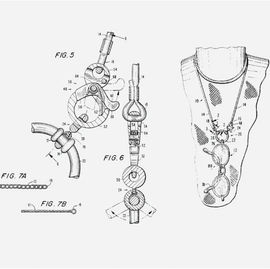 LA LOOP 835BN Eyeglass Necklace