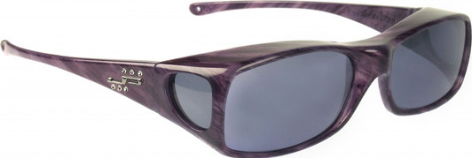 Jonathan Paul® Fitovers Eyewear Large Aria in Purple-Heart & Gray AA006S