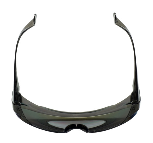 CALABRIA 1003GM Economy Fitover Sunglasses with 100% UV PROTECTION GREEN MIRROR