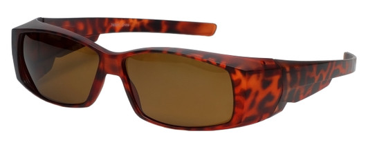 Calabria Polarized Fitover Sunglasses 7666PL MEDIUM in 3 Color Options