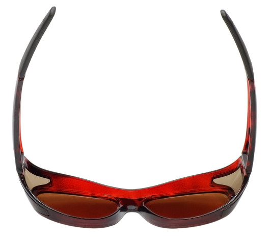 Calabria 7659 Polarized FitOver Sunglasses Medium Size 6 COLOR OPTIONS 5.25"x1.6