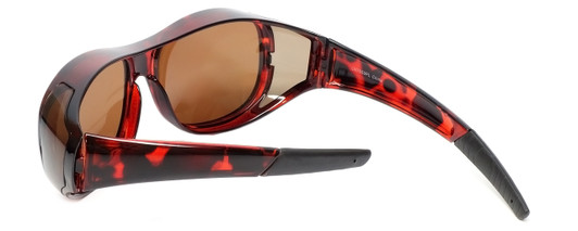 Calabria 7659 Polarized FitOver Sunglasses Large Size Fit Wear Over Eyeglasses