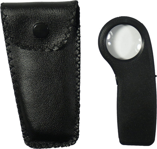 ML911LV-8X 1"Inch Diameter Magnifying Glass 2-in-1 LED and UV Handheld Magnifier