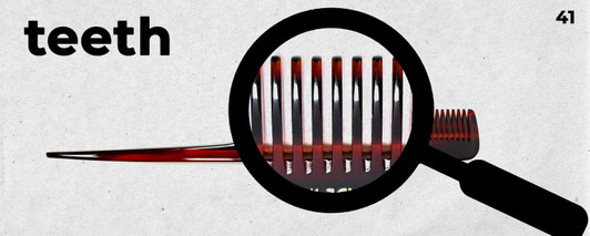 Speert Handmade European Comb Style #41 8"Inch New Brown Tortoise Havana