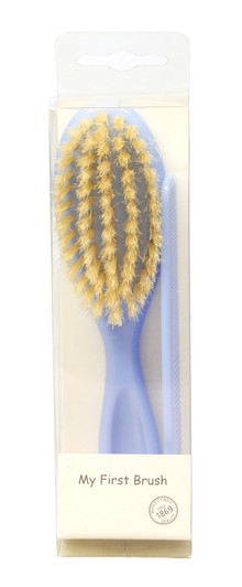 Rachael Stephens BP7B Premium BLUE Baby Hair Brush & Comb SET Made in Germany