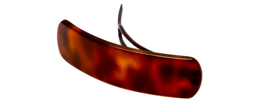 Speert Handmade Swiss European Barrette Style 423 New Havana Tortoise Brown