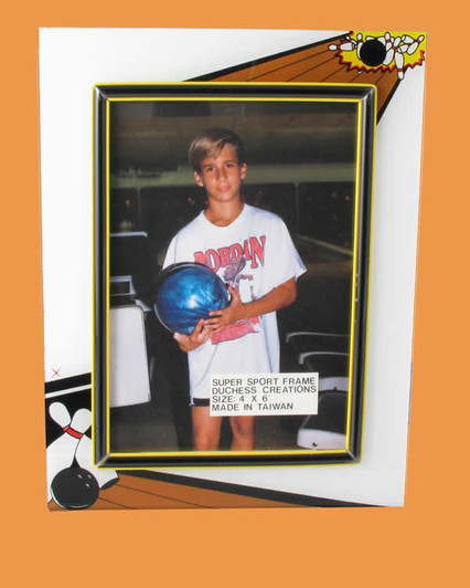Speert Sports Photo Picture Frame Bowling Theme (Vertical) 4" x 6"Inch L-Stand Speert Sports Photo Picture Frame Bowling Theme (Vertical) 4" x 6"Inch L-Stand