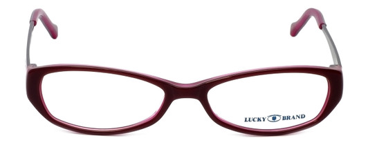 Lucky Brand Designer Eyeglasses Beach Trip in Burgundy 49mm :: Rx Single Vision
