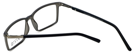 Calabria Viv Designer Eyeglasses 239 in Grey-Black 53mm :: Custom Left & Right Lens