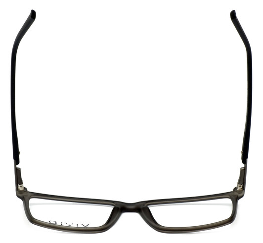 Calabria Viv Designer Eyeglasses 239 in Grey-Black 53mm :: Custom Left & Right Lens